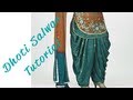 How to make a Dhoti Salwar 