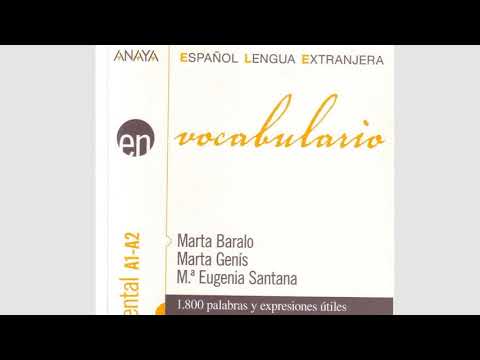 ESPAÑOL || VOCABULARIO || INTRODUCCIÓN || ANAYA A1-A2