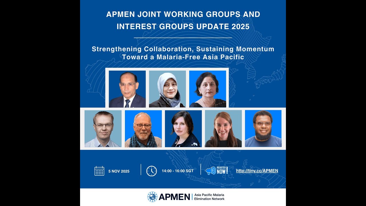 APMEN Joint Working Groups and Interest Groups Update 2025