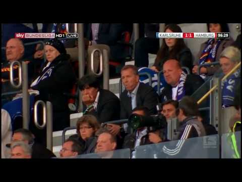 Joachim Löw at KSC v HSV 2015/16