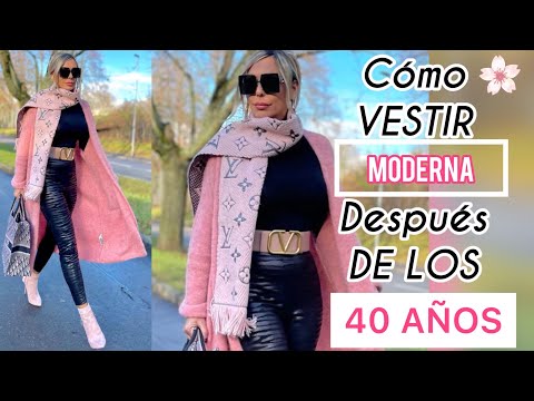 MODA CÓMO VESTIR MODERNA Y CON BUEN GUSTO! OUTFITS DE MODA PARA MUJER DE 40 AÑOS ELEGANTE Y FEMENINA
