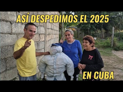 Así esperamos el 2026 con la abuela y su familia.