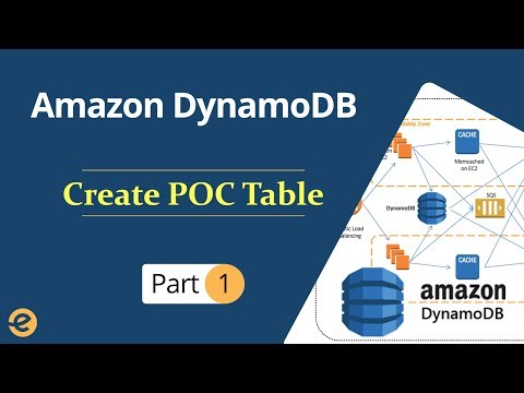 &#x202a;Introduction to Amazon DynamoDB | Creating POC Table(Part 1/3)|Eduonix&#x202c;&rlm;