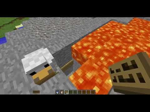 Minecraft TUTORIAL - Passaggio segreto con lava e acqua