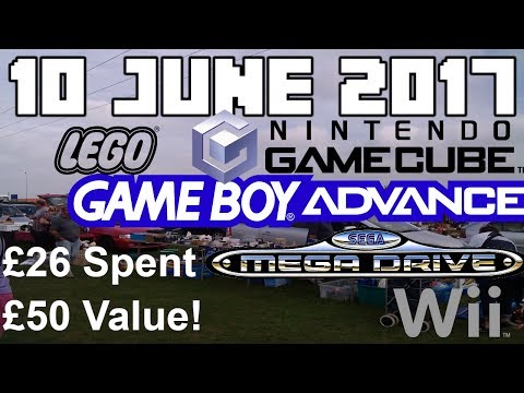 ★ Carboot Sale Haul | Games From, Sega Megadrive, Gamecube, Wii, Playstation 2