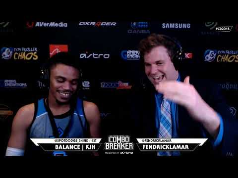 Combo Breaker 2018 - FendrickLamar Interviews Balance | KJH