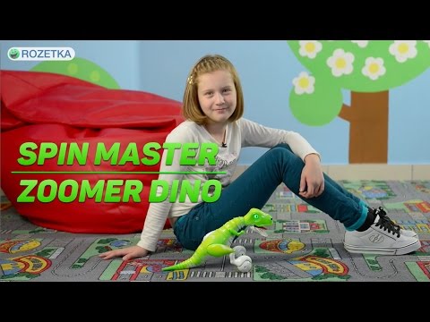 Spin Master Zoomer Dino: обзор интерактивного робота-динозавра
