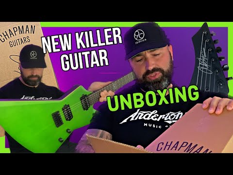 NEW PRODUCT ALERT - CHAPMAN GUITARS GHOST FRET PRO 2023 UNBOXIN - ,I LOVE THIS GUITAR