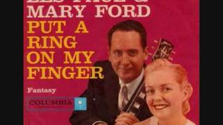 PUT A RING ON MY FINGER ~ LES PAUL & MARY FORD ♥ღ♥ Lyrics