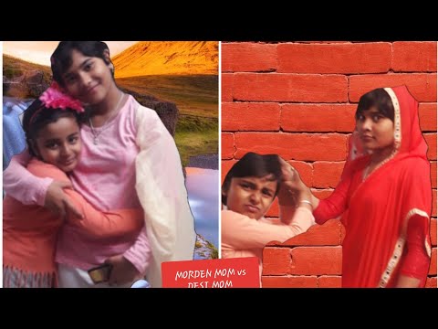 Ishika karfa Desi mom vs Morden mom