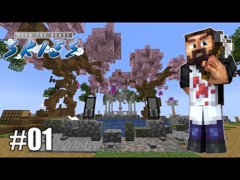 FTB Skies 2 #01 - Modpack Skyblock en 1.21 !