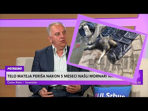 MATEJU PERIŠU UNUTRAŠNJI ORGANI UNIŠTENI! Forenzičar otkrio u kakvom je stanju nađeo telo