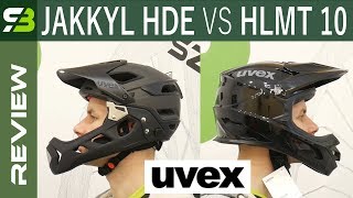 Uvex Jakkyl HDE vs HLMT 10 Helmet. Will You Really Use Removable Chin Guard?