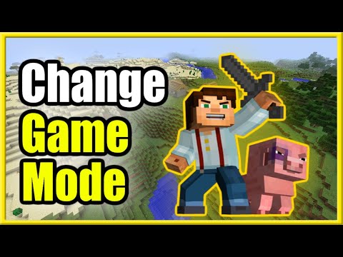 How to Change Game Mode in Minecraft From Creative to Survival to Adventure (Fast Method!)