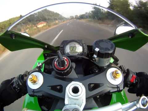 Kawasaki zx10r 2005 50-200 kmh