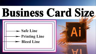 Business Card Size Details in Adobe Illustrator