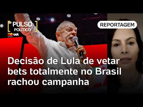 Lula racha sua equipe de campanha ao decidir vetar totalmente as bets para o Brasil | Marcela Mattos