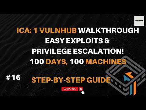 ICA: 1 - VulnHub Machine Walkthrough | Complete Guide #16