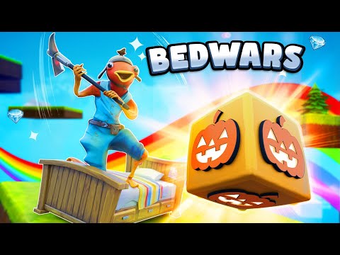 [WIN🏆] Lucky Block Bedwars (9) | MAP CODE 1734-8951-4401 | Fortnite Creative Map