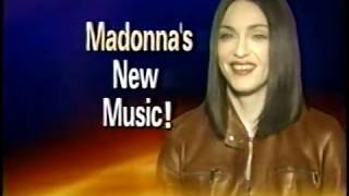 Madonna - Nothing Really Matters - Making The Video (ET Channel 1999)