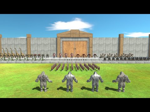 4× GORO THE GIANT  vs  EVERY BOSS with same price - Animal Revolt Battle Simulator ARBS