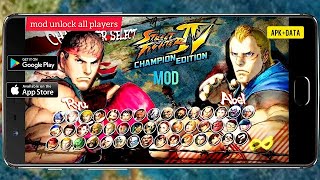 Street fighter 4 Champion Edition Mod APK+DATA (Unlock All Characters) Android 2023 Download