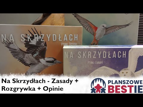 Planszowe Bestie #17 - Na Skrzydłach + Europa + Oceania (Zasady + Gra + Podsumowanie) - 13.07.2021