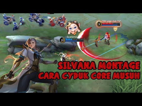 SILVANA MONTAGE | Combo dan Skill | Mobile Legend Indonesia