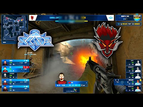 SKADE vs Sangal - European Development Championship - DUST 2 Highlights