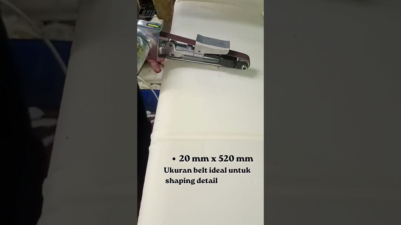 Shaping Busa Jadi Lebih Presisi - Air Belt Sander ITON T474