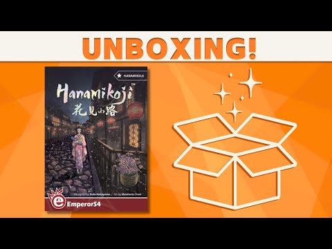 Hanamikoji - Unboxing!
