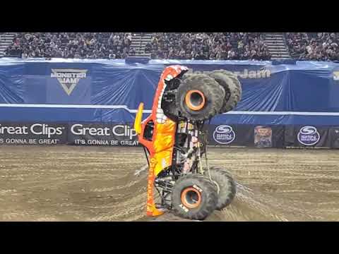 Monster Jam Tacoma Show 2 El Toro Loco Freestyle