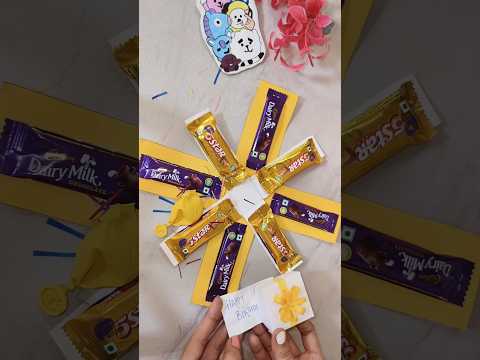 DIY Easy Chocolate🍫 Gift Box😍😱#diy #easy #gift