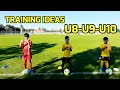 Soccer Drills ⚽️ Soccer Training Ideas 👉 U8-U9-U10 🔥
