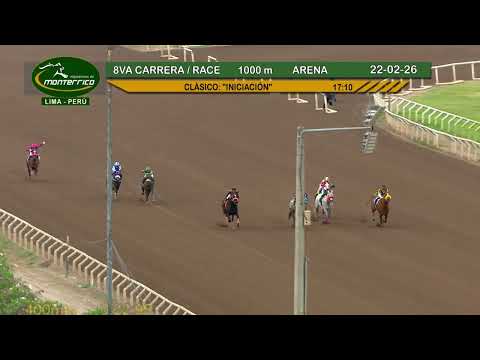 Hipódromo Monterrico - 8va Carrera 22 Febrero 26