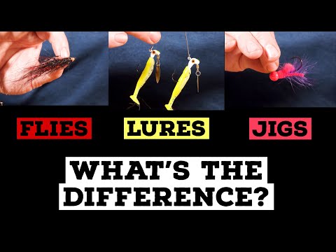 The Difference Between Jigs, Flies, and Lures