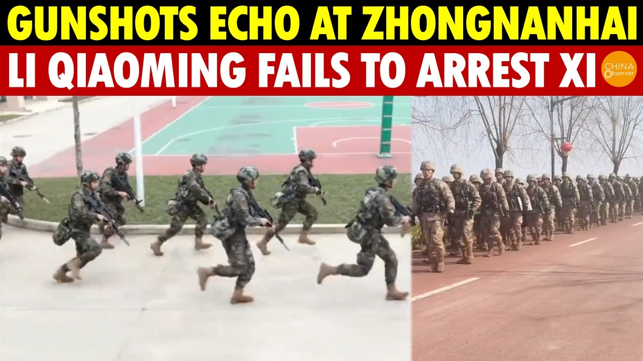 Gunshots Echo at Zhongnanhai! Army Commander Li Qiaoming Fails to Arrest Xi, 9 Generals Detained