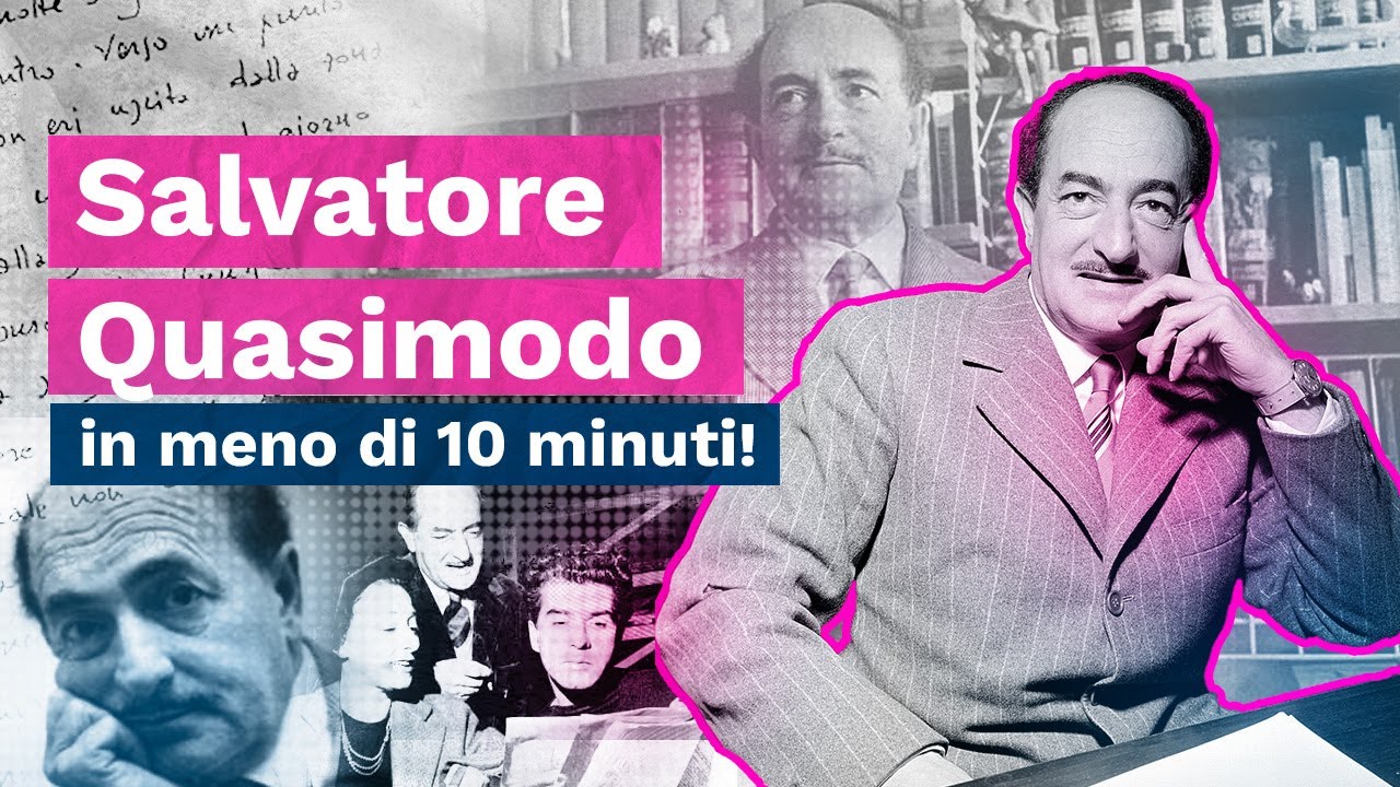 SALVATORE QUASIMODO in meno di 10 MINUTI per la MATURITÀ