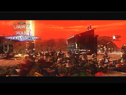 Steel Legion & Imperial Guard vs Orks  ! - Unification Mod 2021 | WH40k: Dawn of War - Soulstorm