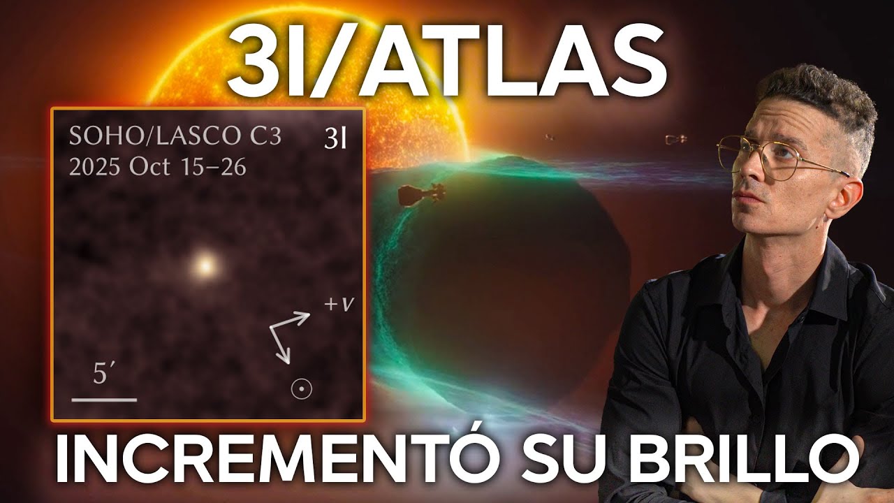 3I/ATLAS BRILLÓ INTENSAMENTE  AL ACERCARSE AL SOL