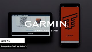 Garmin Support | zūmo® XT2 | Pairing with the Tread® App (Android™)