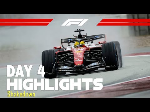 #hamilton  Day 4 Highlights | 2026 F1 Barcelona Shakedown #f1testing