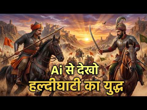 Ai से देखो: हल्दीघाटी का युद्ध | महाराणा प्रताप Vs अकबर | Real History Explained