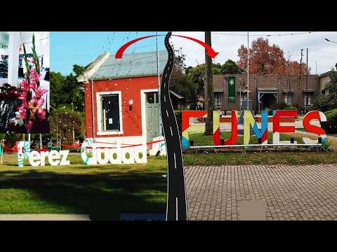 157 De Pérez a Funes "El Jardín de la Provincia", Santa Fe, Argentina #viaje #virtual #dron #turismo