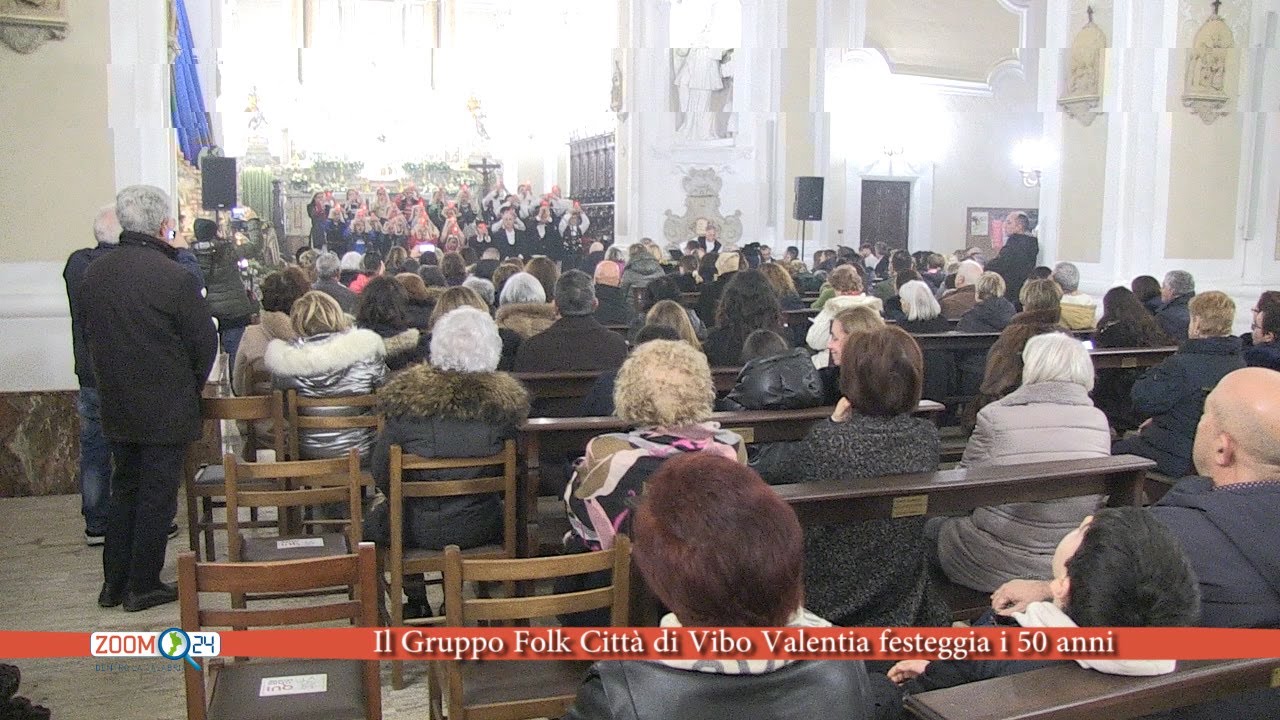 Il Gruppo Folk Città di Vibo Valentia festeggia i 50 anni (VIDEO)