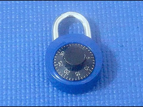 Cracking A Brinks Combination Lock