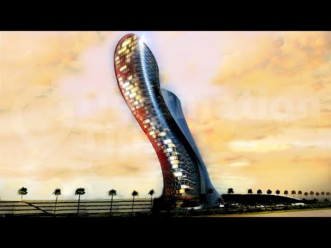 The Leaning Tower of... ABU DHABI? #OnlyinDubai