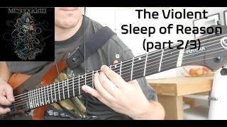 Meshuggah - Violent Sleep Of Reason album cover part 2 (By The Ton, The Violent Sleep, Ivory Tower)