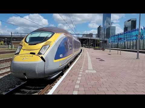 Rotterdam Train Spotting! HIGH SPEED TRAINS!!!