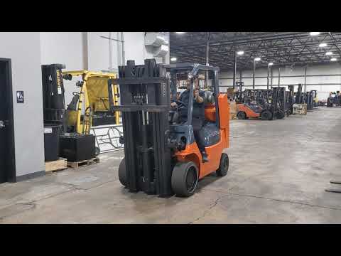 2012 Toyota 7FGCU35-BCS 8000lb Cushion LPG Forklift STK 9257